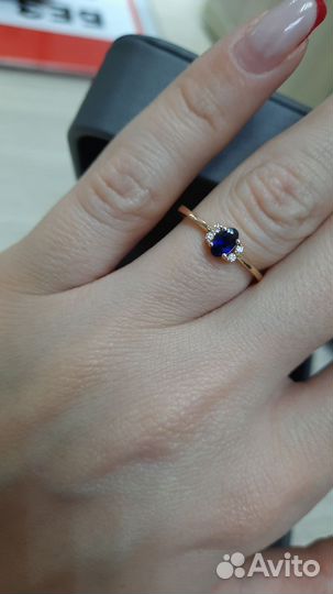 Золотое кольцо проба 585 Арт.007418050124