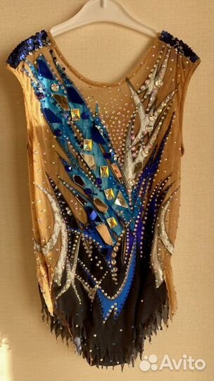 Купальник для художественной гимнастики, рост 146