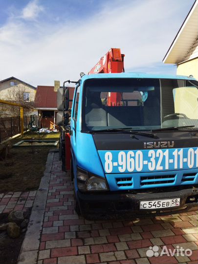 Услуги манипулятора эвакуатора и автовышки
