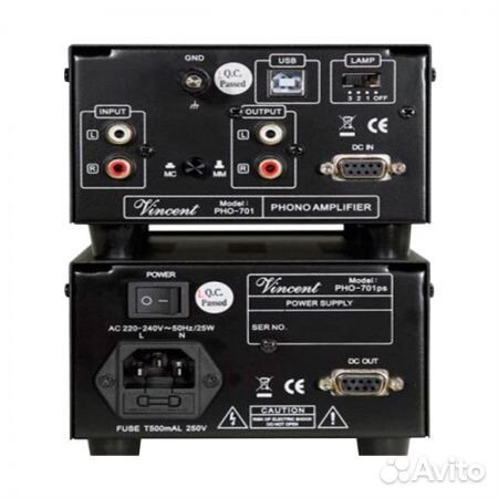 Фонокорректор Vincent PHO-701 black