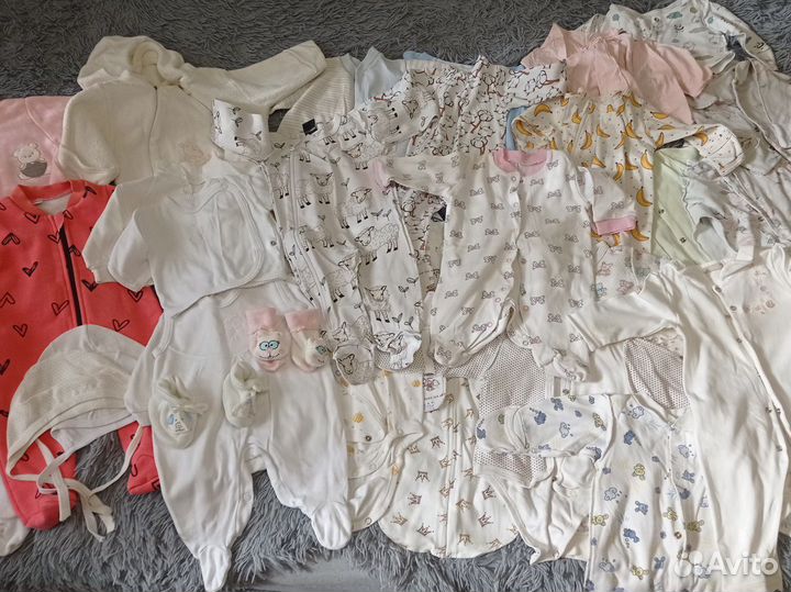 Вещи пакетом на девочку 50 до 62