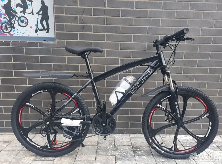 Горный велосипед с литыми Чёрный