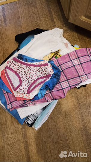 Вещи пакетом на девочку