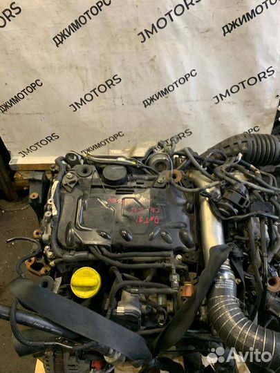 Контрактный мотор M9R Nissan x-trail 2.0 дизель