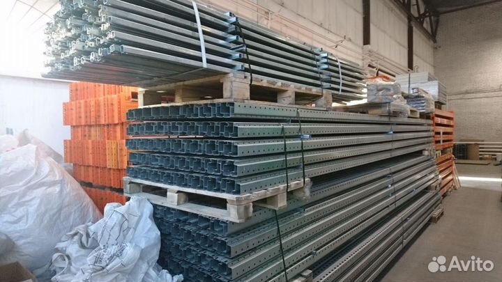 Стеллажи бу от 3 до 11м