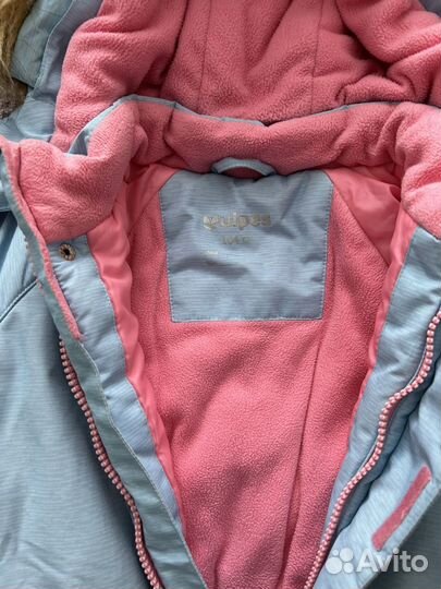 Комбинезон зимний для девочки 104 см vulpes