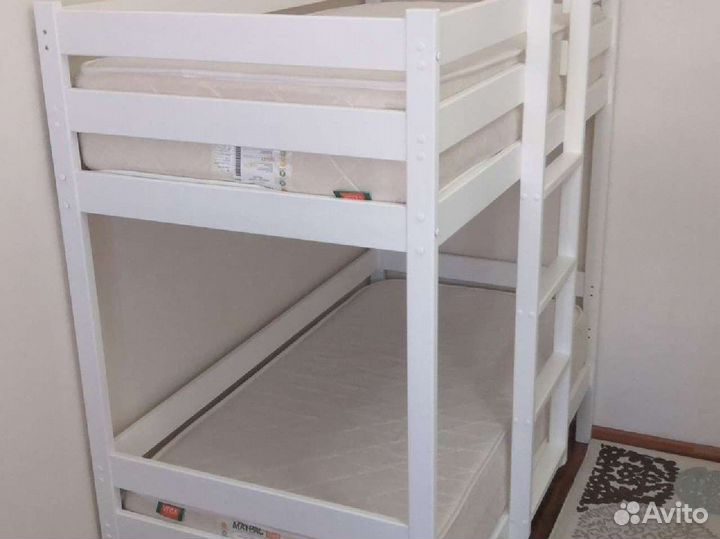 Кровать детская из березы