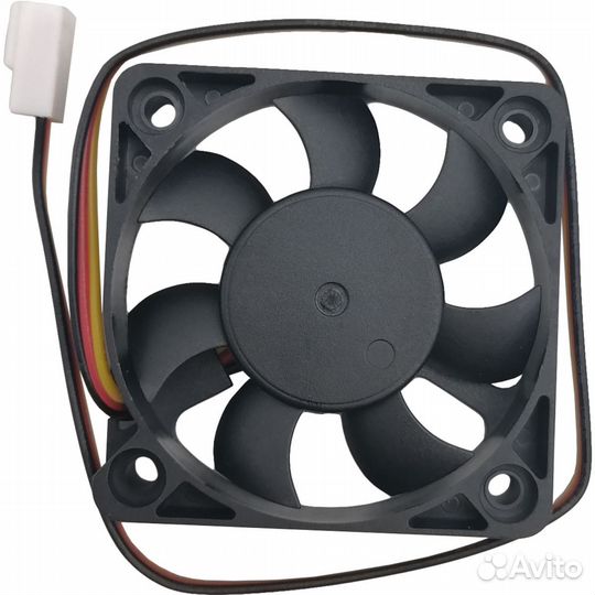 Вентилятор Gembird D50SM-12AS, 50х50х10, втулка, 3pin, провод 25см /00827