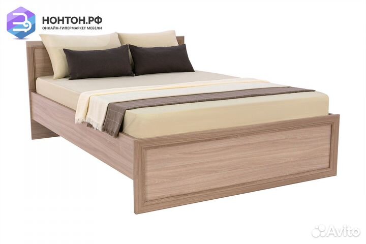 Кровать Классика 0.9 м шимо светлый