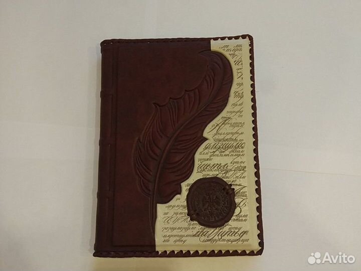 Ежедневник из натуральной кожи