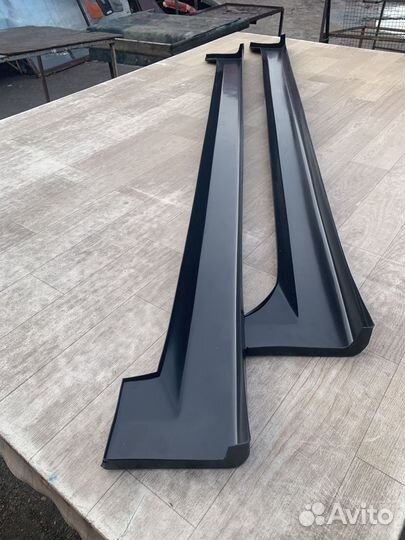 Накладки на пороги chevrolet aveo т 250