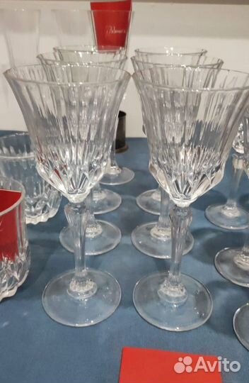 Фужеры хрустальные Баккара