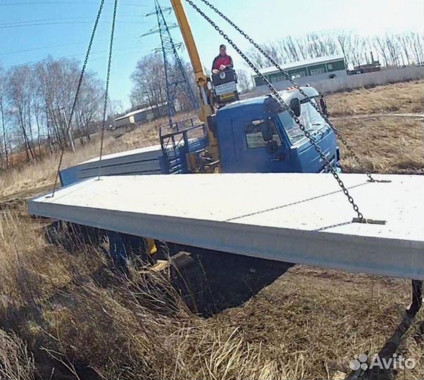 Плиты строительные с проушинами