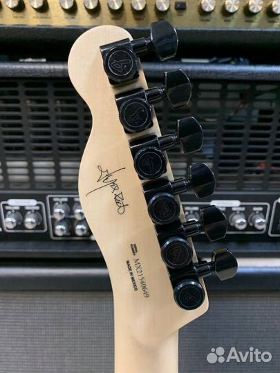 Электрогитара Fender Telecaster Jim Root, белая