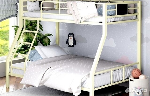 Детская кровать двухъярусная