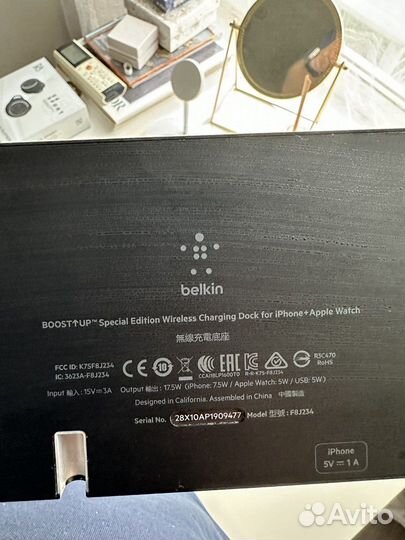 Зарядное устройство Belkin F8J234