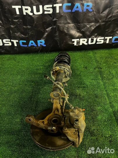 Передняя левая стойка в сборе opel astra g