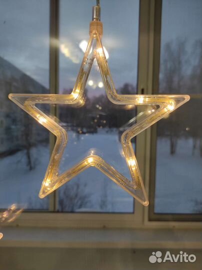 Светящаяся фигура Звездочка