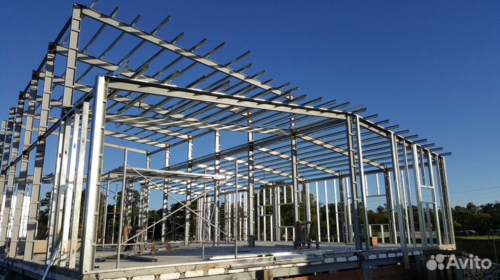 Ангар металлический быстровозводимый