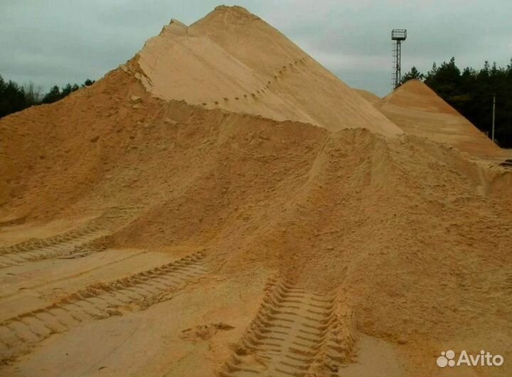 Песок карьерный