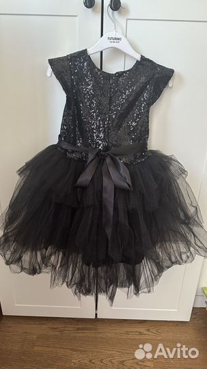 Платье черное для девочки