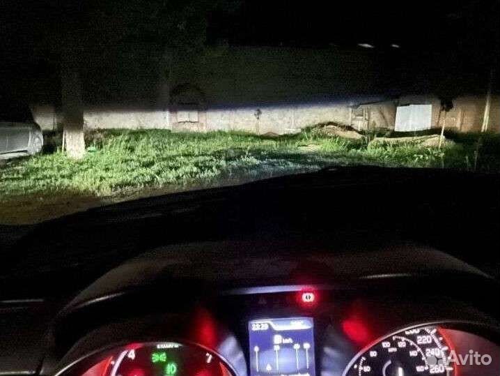 Противотуманки с линзой Рено Форд Ниссан