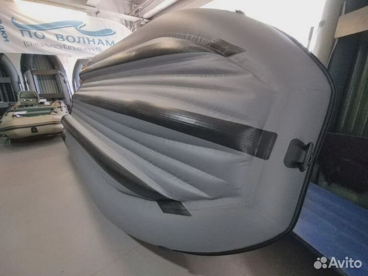 Лодка Skat Тритон 450 Fi нд; красно-серая