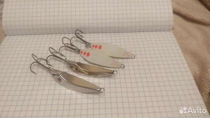 Зимние блесны на судака 