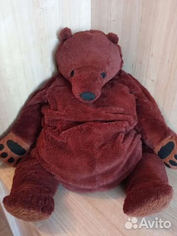 Мягкая игрушка IKEA Медведь,Панда djungelskog