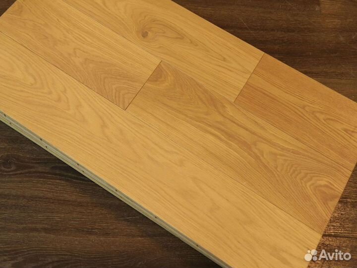 Паркет / Клеевая паркетная доска дуб