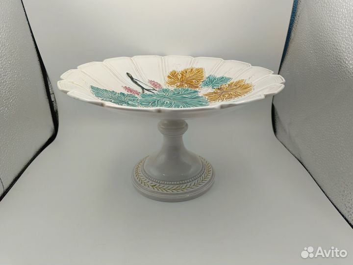 Ваза фруктовница фарфор Кузнецов конец 19 в