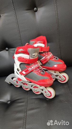 Роликовые коньки детские раздвижные 30-33 kreiss