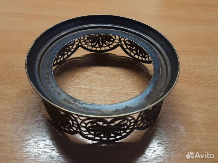 Основа под сахарницу мельхиор