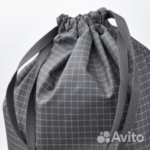 Rensare ренсаре Сумка, клетчатый орнамент/черный