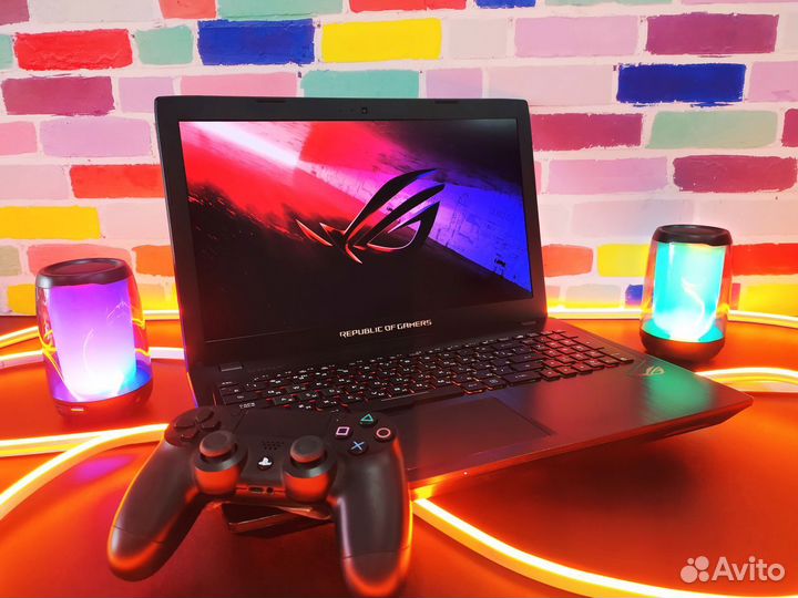 Игровой ноутбук asus на i5 i7 GTX 1650 512Gb