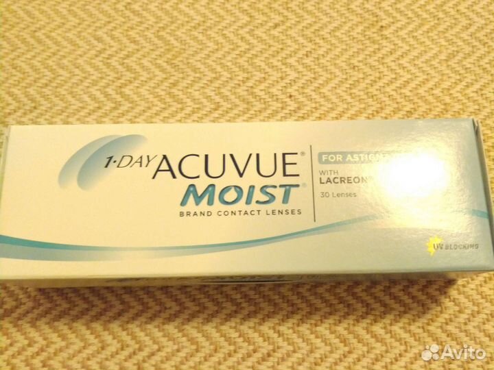 Acuvue Moist for astigmatism