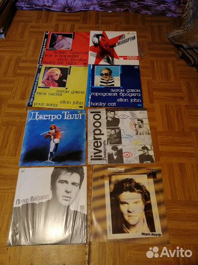 Рок, поп, джаз на виниле