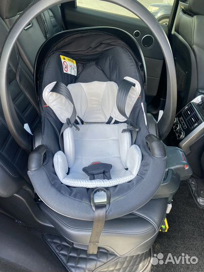 Автолюлька Stokke iZi Go BeSafe +База+ зеркало