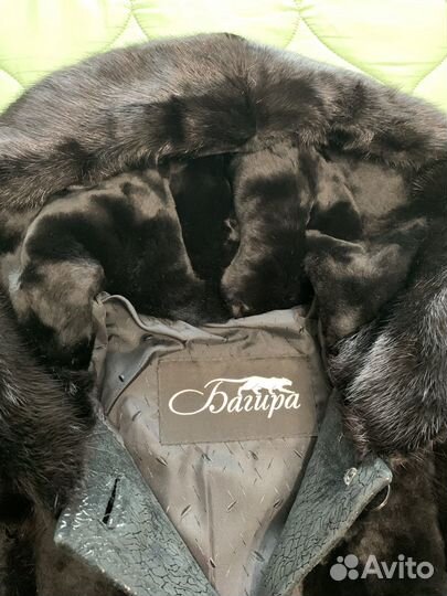 Шуба мутоновая с капюшоном
