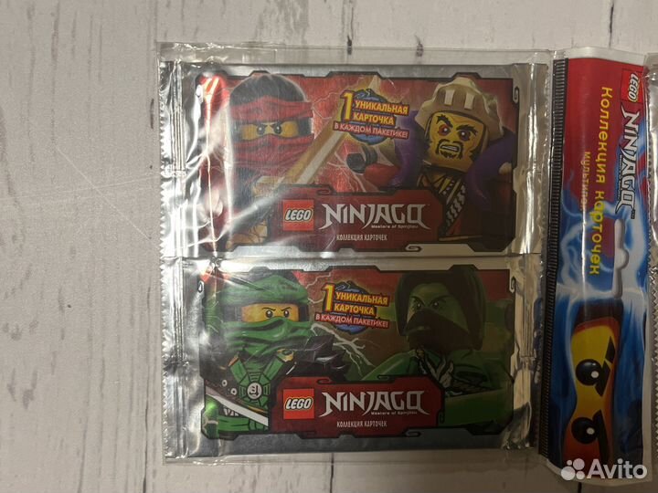 Lego ninjago коллекция карточек