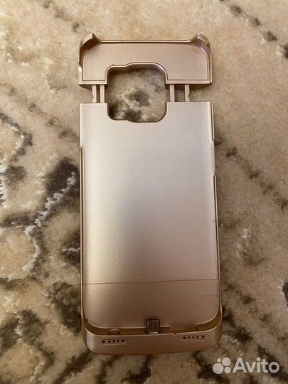 Чехол-зарядка на samsung galaxy s6 edge