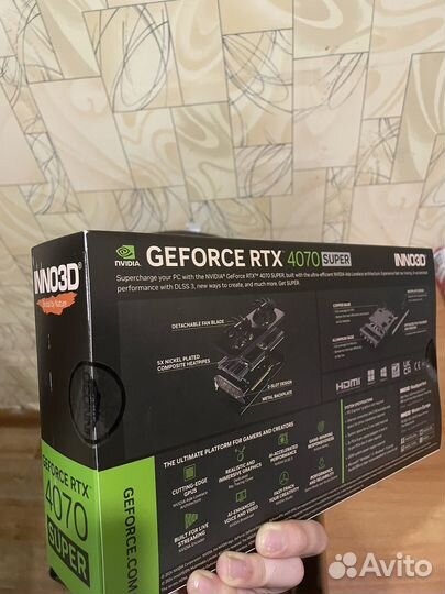 Видеокарта inno3d geforce rtx 4070 super