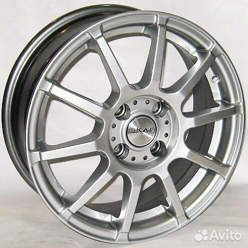 Диск Скад Акита 6х15 PCD 5х100 ET 38 DIA 57,1 граф