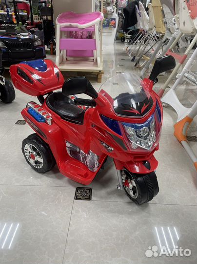 Электромотоцикл для детей новый