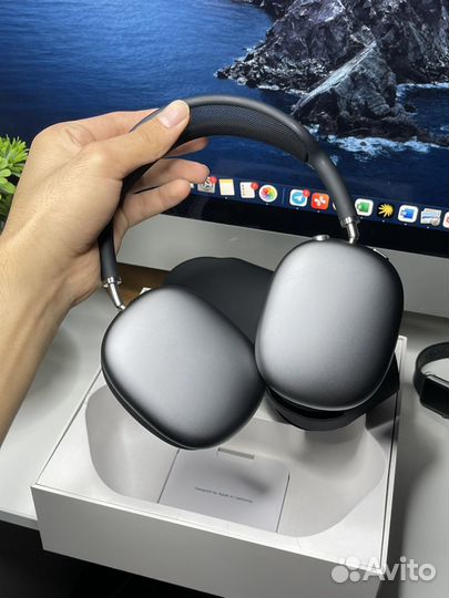 AirPods Max Space Gray на гарантии