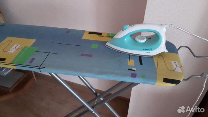 Гладильная доска бу + утюг