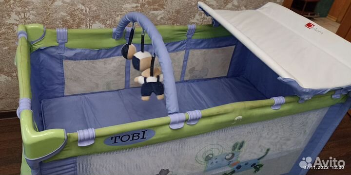 Детская кровать манеж