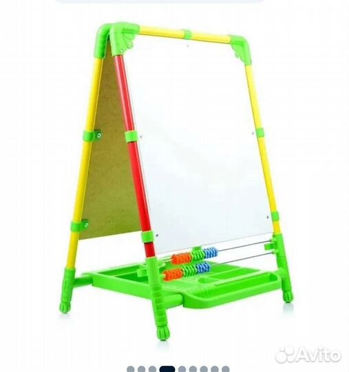 Мольберт детский двухсторонний