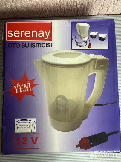 Новый автомобильный чайник электрический