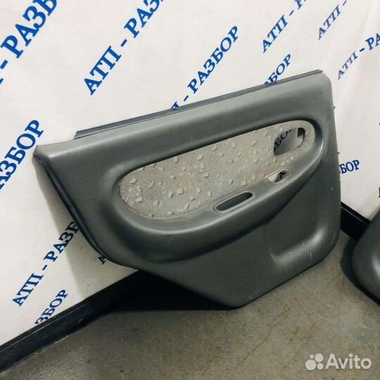 Обшивка двери зад лев Kia Spectra